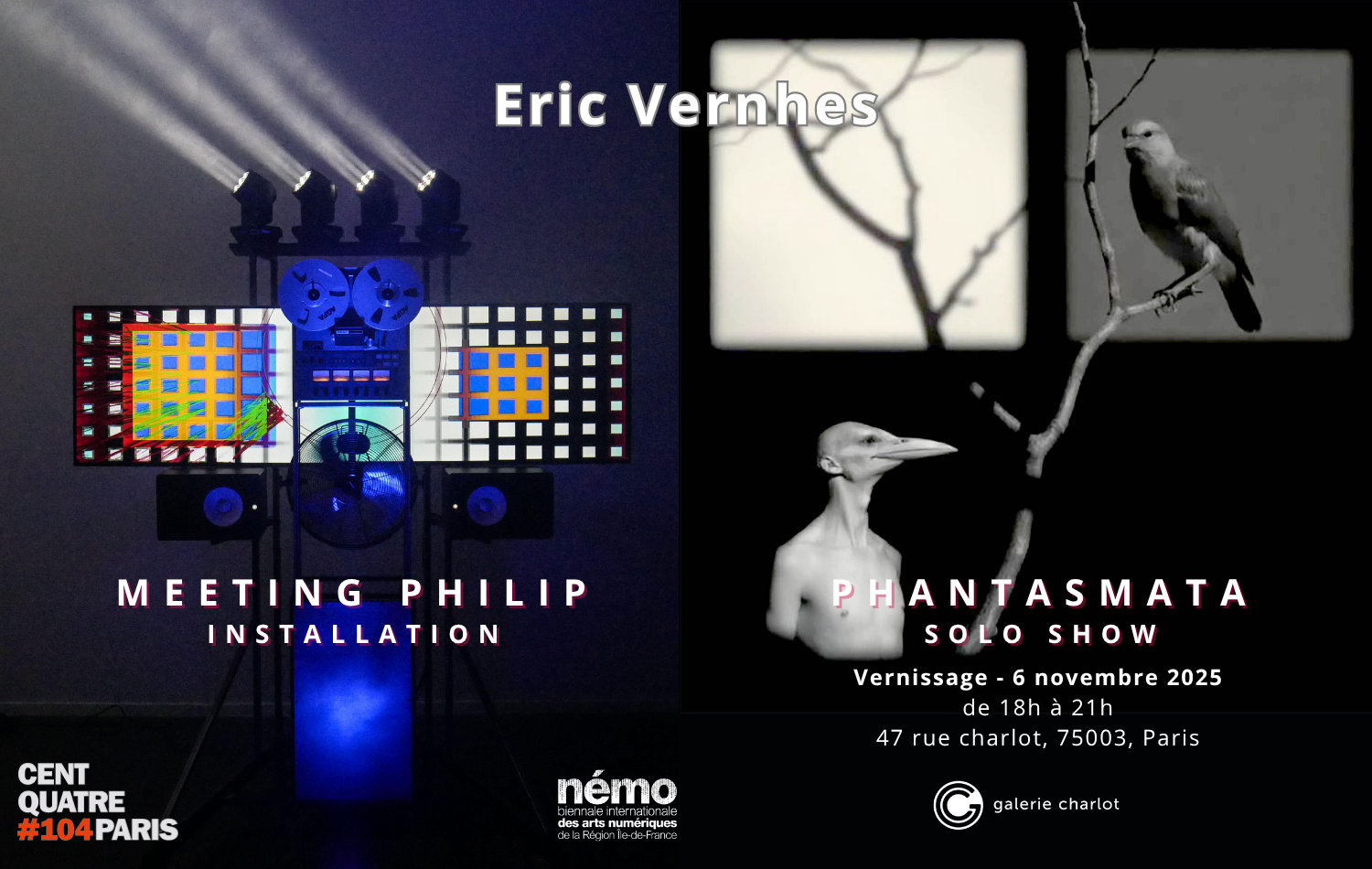 Phantastama - Exposition du 06/11/2025 au 17/01/2026 @ Galerie Charlot